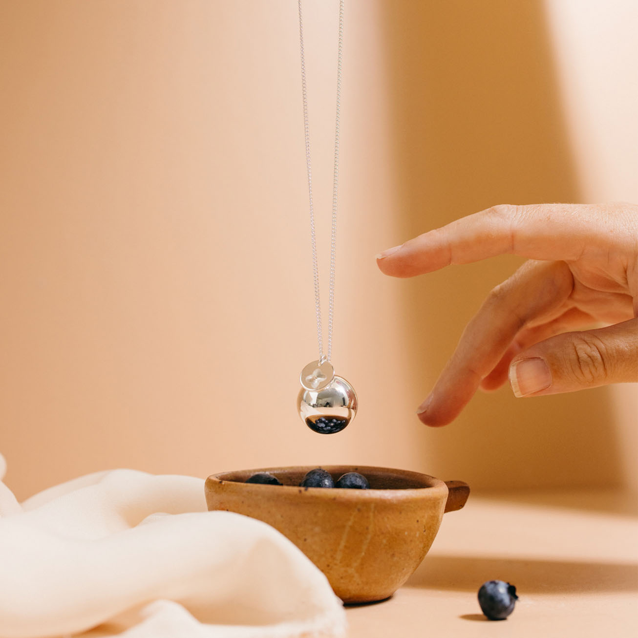 Harmony necklace Silver Roman Cross