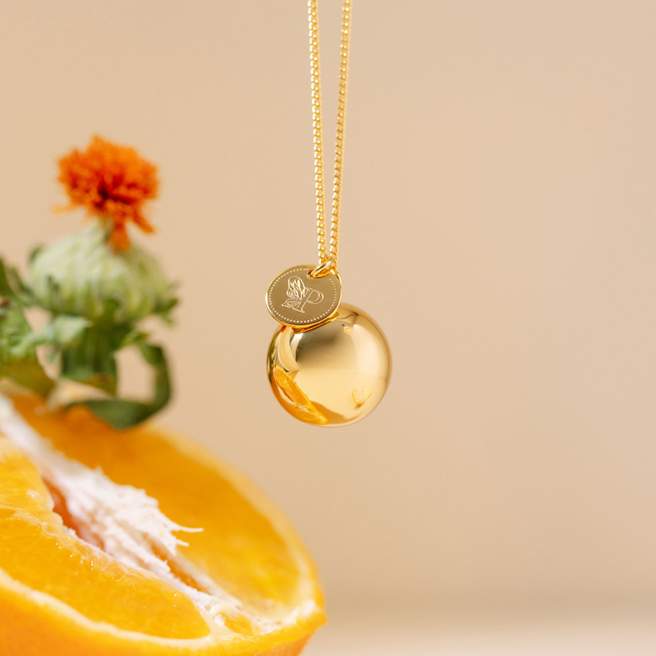 Marianne gold harmony necklace