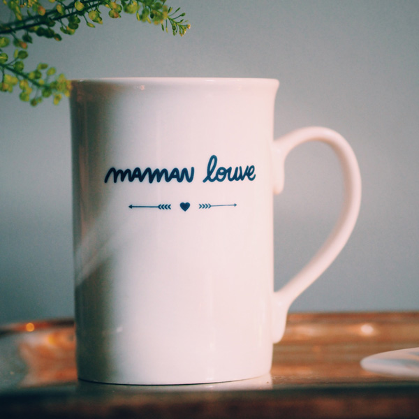 mug maman louve